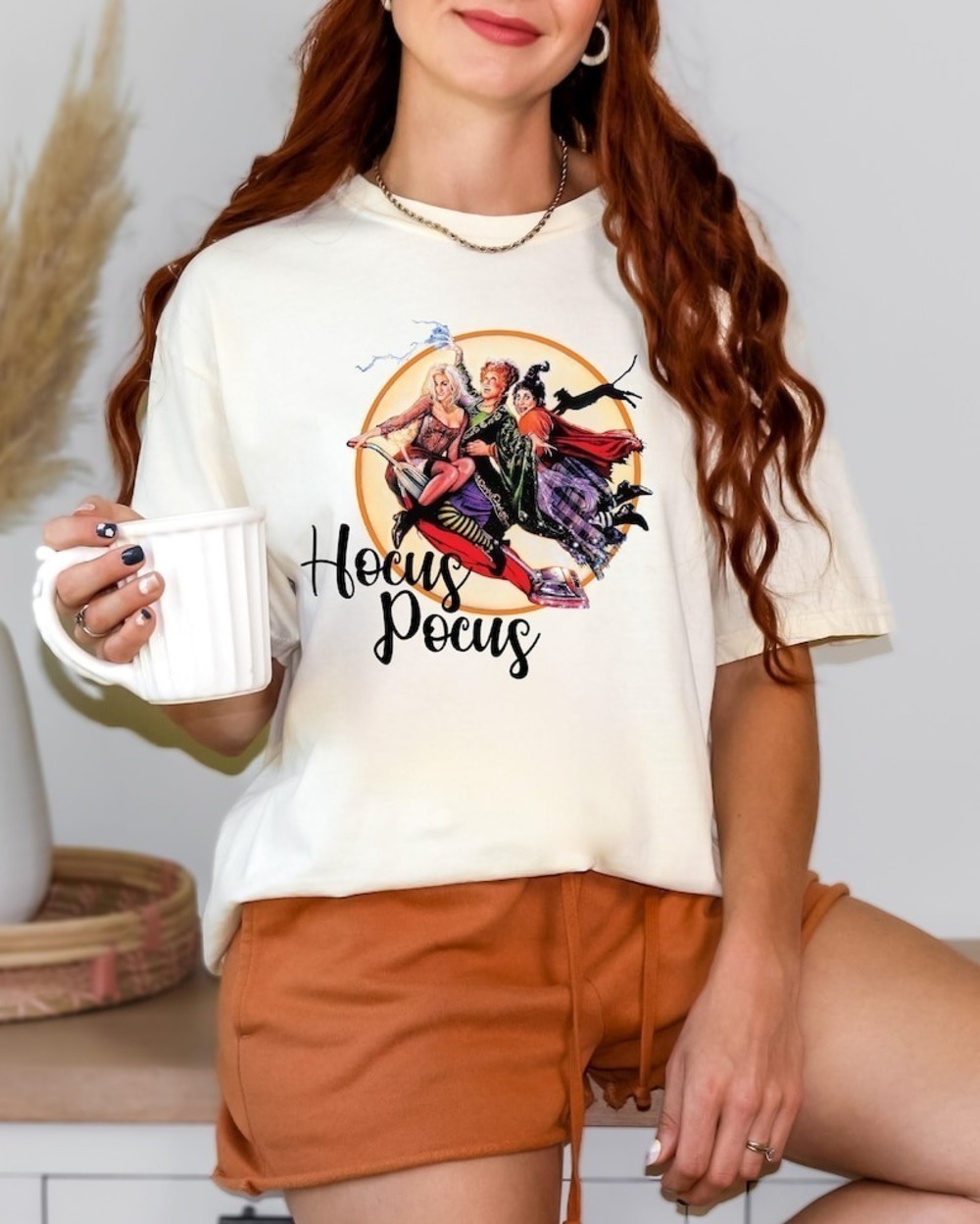 Halloween Hocus Pocus Sanderson Sisters Witch Womens Shirt Gift